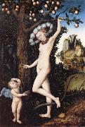 CRANACH, Lucas the Elder Venus and Cupid oil painting picture wholesale